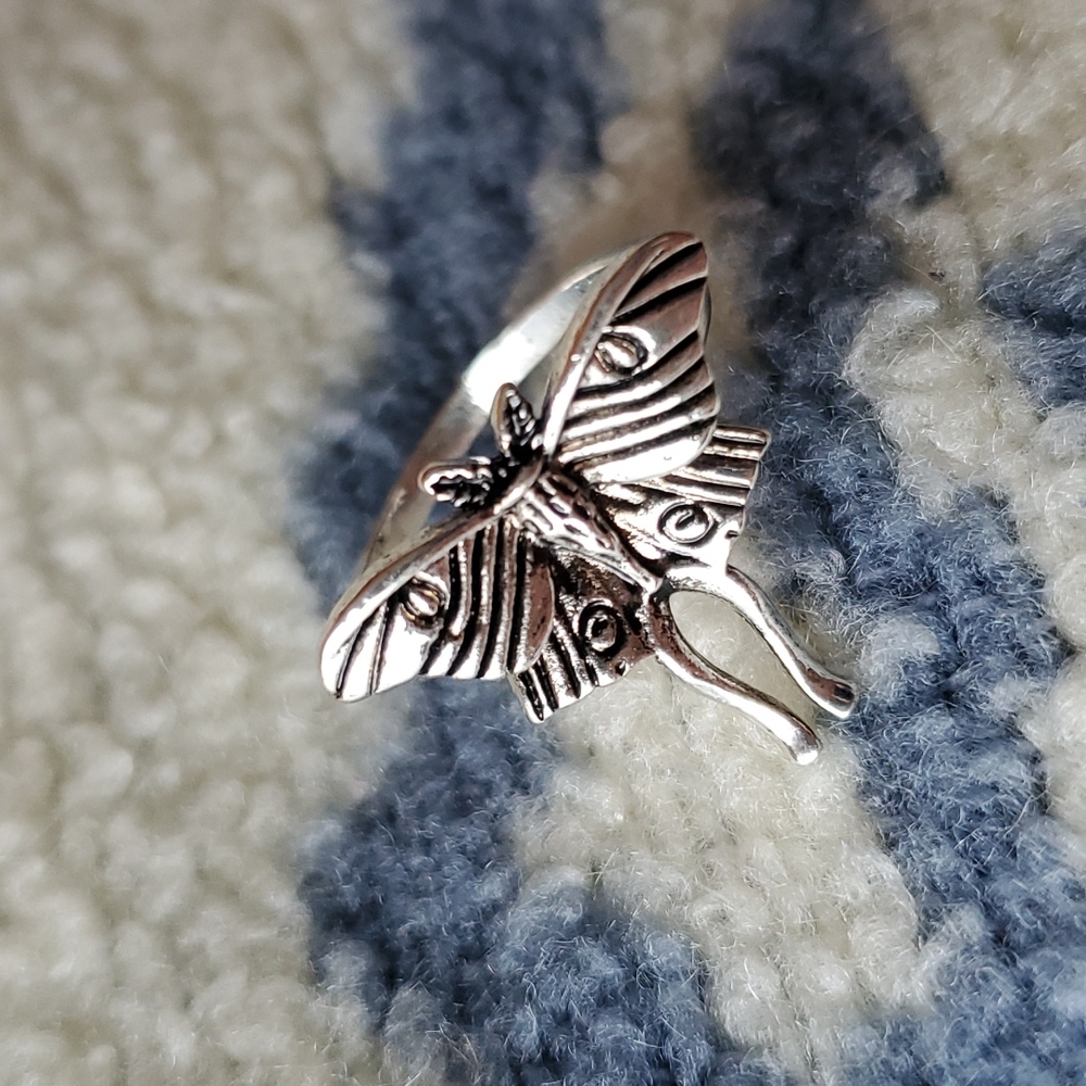 Lunar Moth Ring
